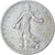 Coin, France, Semeuse, Franc, 1906, Paris, VF(20-25), Silver, KM:844.1