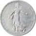 Moneda, Francia, Semeuse, Franc, 1906, Paris, BC+, Plata, KM:844.1, Gadoury:467