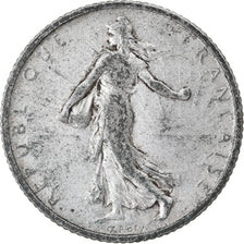Moneta, Francia, Semeuse, Franc, 1906, Paris, MB+, Argento, KM:844.1