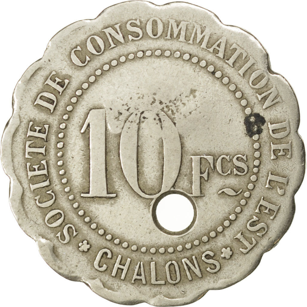 Monnaie, France, 10 Francs, TTB, Maillechort, Elie:25.6var