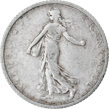 Coin, France, Semeuse, Franc, 1906, Paris, VF(30-35), Silver, KM:844.1