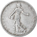 Coin, France, Semeuse, Franc, 1906, Paris, VF(30-35), Silver, KM:844.1