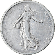 Moneta, Francia, Semeuse, Franc, 1906, Paris, MB+, Argento, KM:844.1