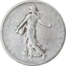 Coin, France, Semeuse, Franc, 1906, Paris, VF(30-35), Silver, KM:844.1