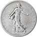 Coin, France, Semeuse, Franc, 1906, Paris, VF(30-35), Silver, KM:844.1
