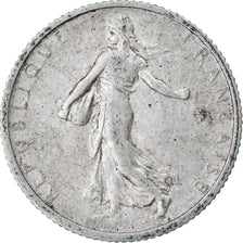 Coin, France, Semeuse, Franc, 1908, Paris, VF(30-35), Silver, KM:844.1