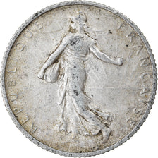 Coin, France, Semeuse, Franc, 1909, Paris, VF(30-35), Silver, KM:844.1
