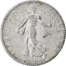 Coin, France, Semeuse, Franc, 1910, Paris, VF(20-25), Silver, KM:844.1