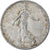 Moneta, Francia, Semeuse, Franc, 1910, Paris, MB+, Argento, KM:844.1