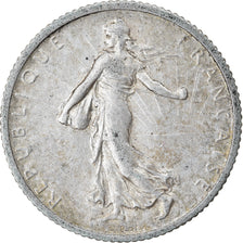 Moneta, Francia, Semeuse, Franc, 1911, Paris, BB, Argento, KM:844.1, Gadoury:467