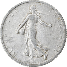 Coin, France, Semeuse, Franc, 1911, Paris, EF(40-45), Silver, KM:844.1