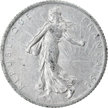 Coin, France, Semeuse, Franc, 1912, Paris, EF(40-45), Silver, KM:844.1