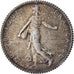 Coin, France, Semeuse, Franc, 1919, Paris, AU(55-58), Silver, KM:844.1