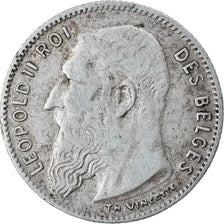 Coin, Belgium, 50 Centimes, 1909, EF(40-45), Silver, KM:60.1