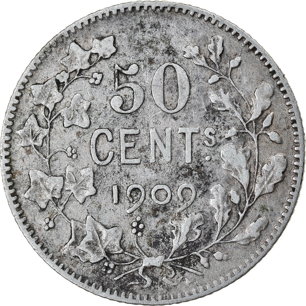 Coin, Belgium, 50 Centimes, 1909, EF(40-45), Silver, KM:60.1