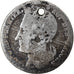 Coin, Belgium, Leopold I, 1/2 Franc, 1834, VG(8-10), Silver, KM:6