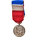 France, Industrie-Travail-Commerce, Medal, 1980, Excellent Quality, Silvered