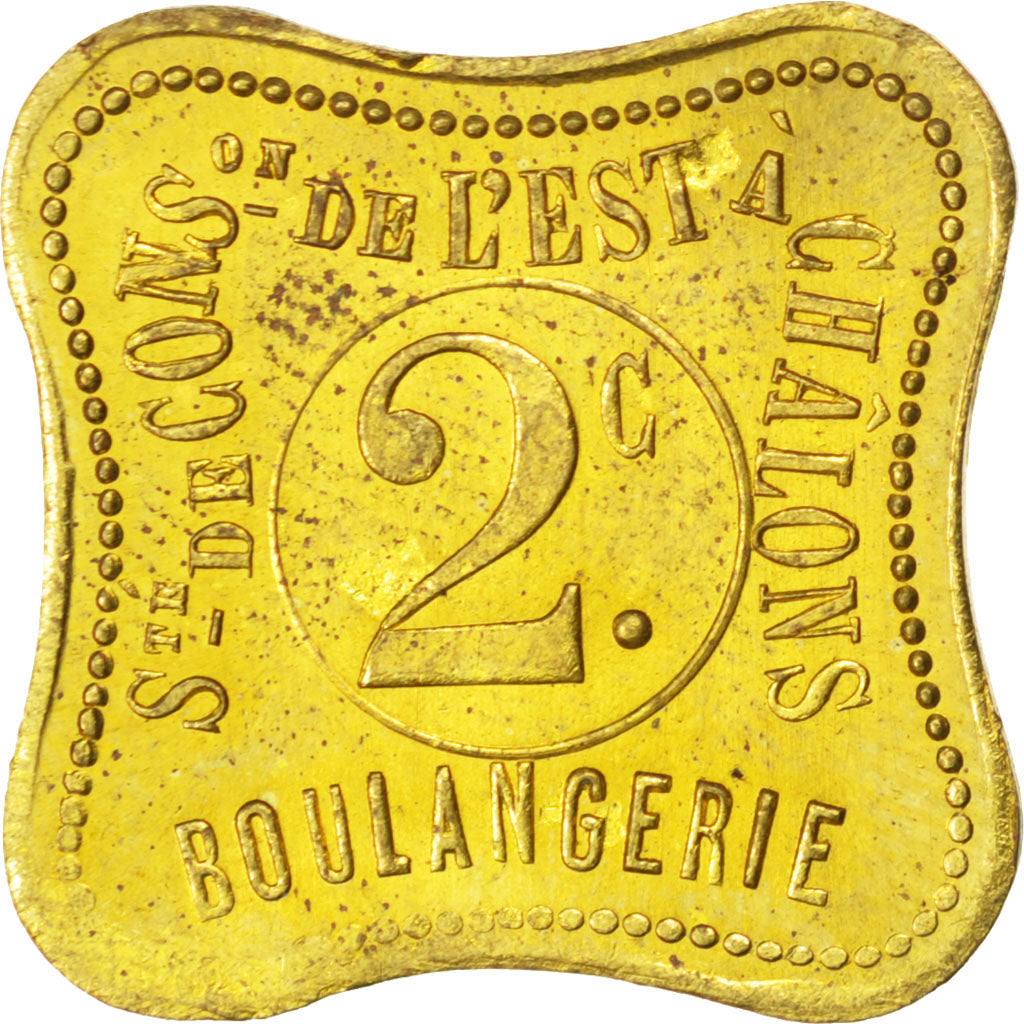 Coin, France, 2 Centimes, MS(60-62), Brass, Elie:30.2