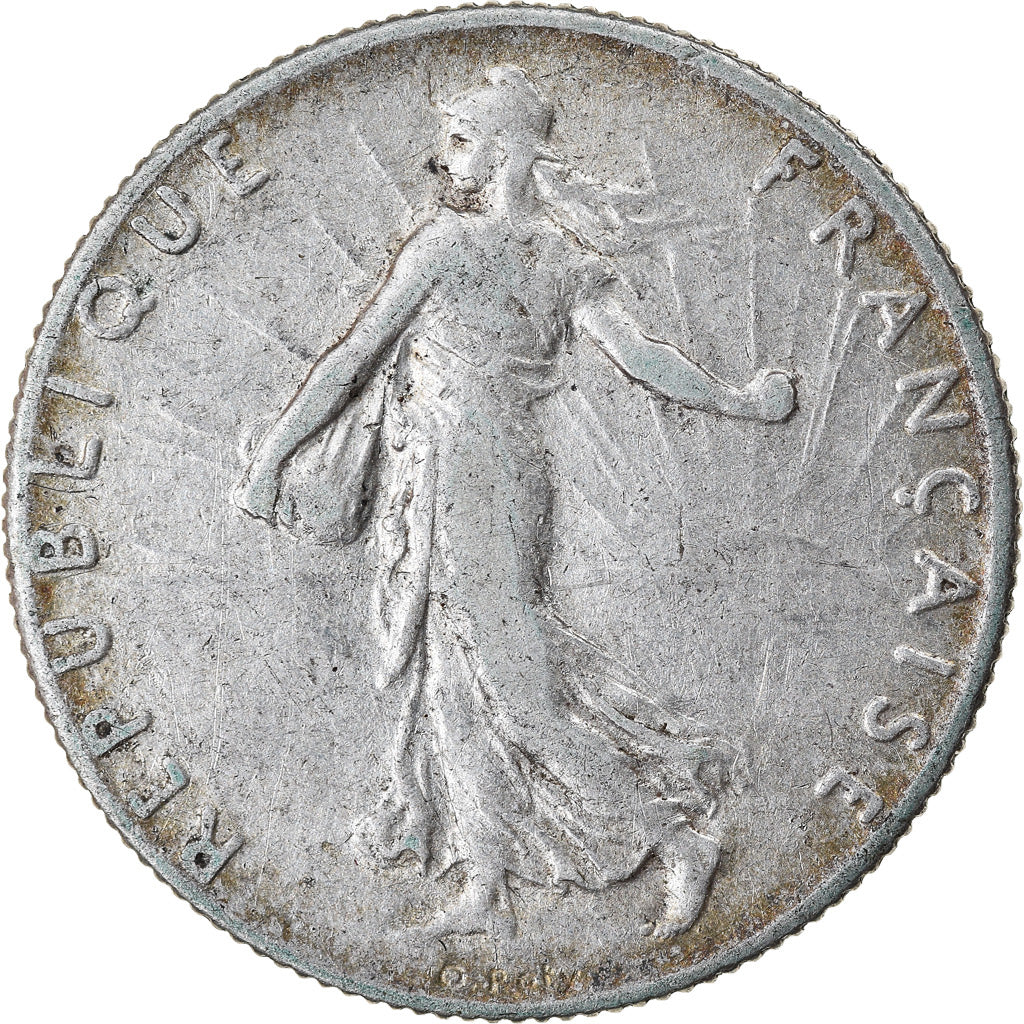 Coin, France, Semeuse, 50 Centimes, 1902, Paris, EF(40-45), Silver, KM:854