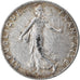 Moneta, Francja, Semeuse, 50 Centimes, 1909, Paris, EF(40-45), Srebro, KM:854