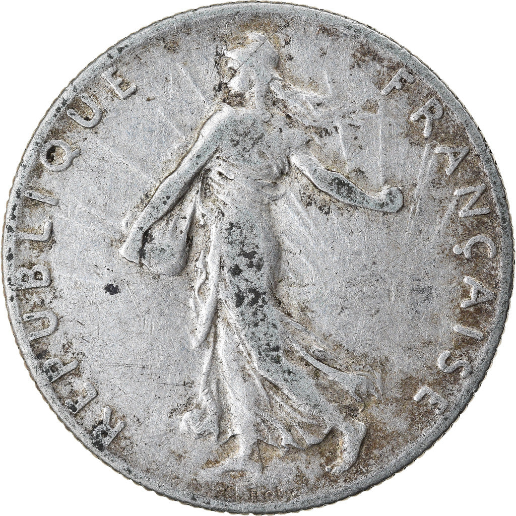 Münze, Frankreich, Semeuse, 50 Centimes, 1911, Paris, S+, Silber, KM:854