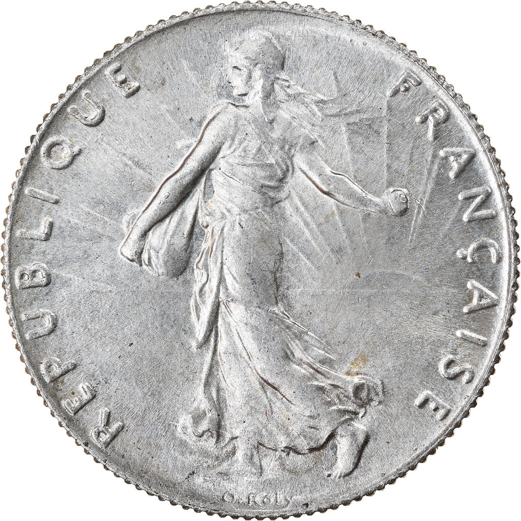 Coin, France, Semeuse, 50 Centimes, 1913, Paris, MS(63), Silver, KM:854