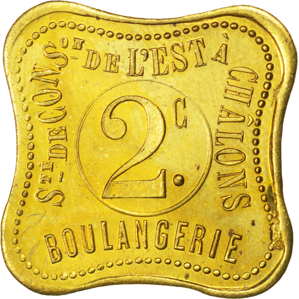 Coin, France, 2 Centimes, MS(60-62), Brass, Elie:30.2