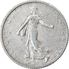 Coin, France, Semeuse, Franc, 1915, Paris, AU(50-53), Silver, KM:844.1
