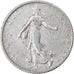 Coin, France, Semeuse, Franc, 1915, Paris, AU(50-53), Silver, KM:844.1