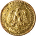 Monnaie, Mexique, 2 Pesos, 1945, Mexico City, TB, Or, KM:461
