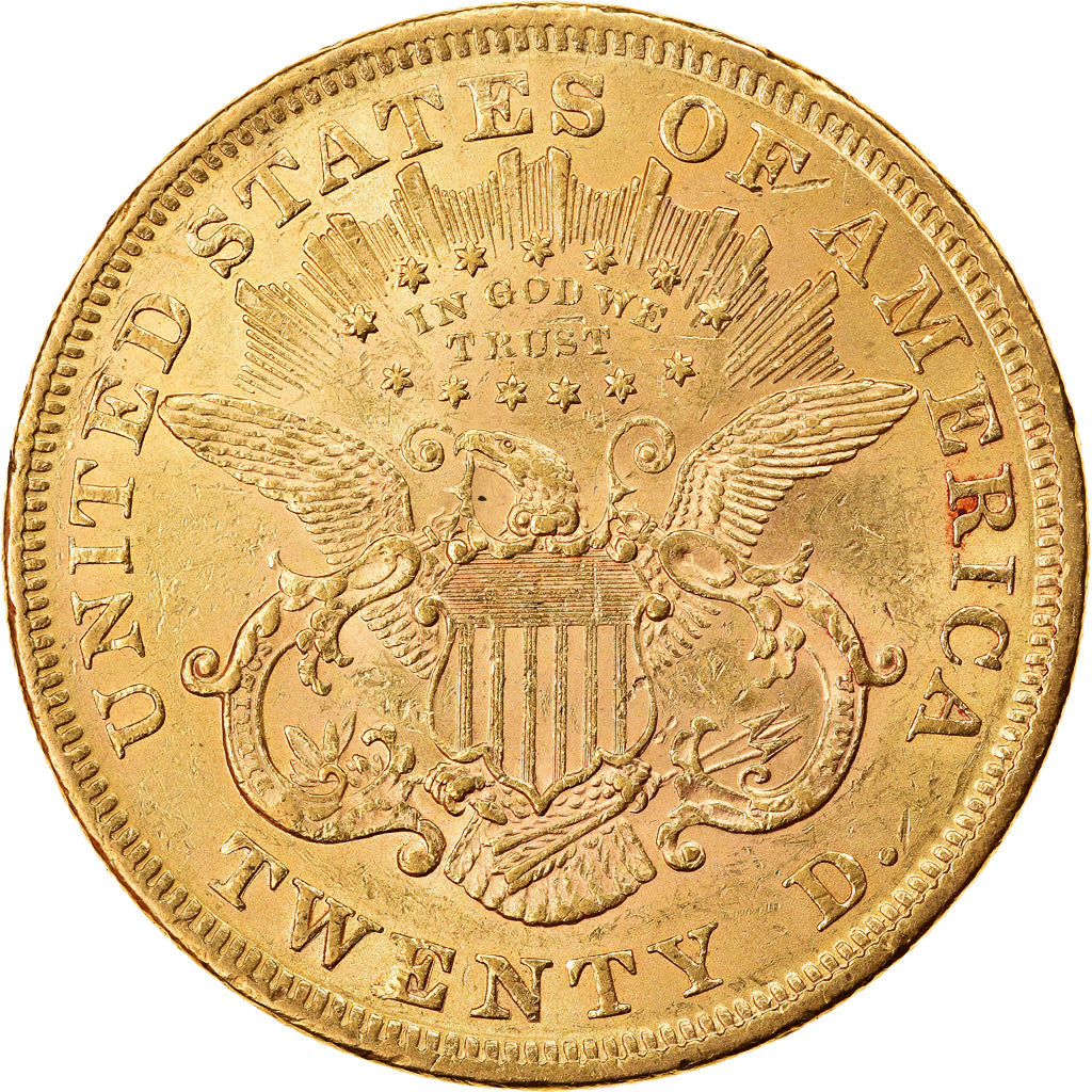 Monnaie, États-Unis, Liberty Head, $20, Double Eagle, 1873, U.S. Mint