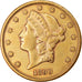 Moneta, USA, Liberty Head, $20, Double Eagle, 1890, U.S. Mint, San Francisco
