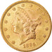 Coin, United States, Liberty Head, $20, Double Eagle, 1895, U.S. Mint