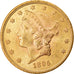 Moneta, USA, Liberty Head, $20, Double Eagle, 1895, U.S. Mint, Philadelphia