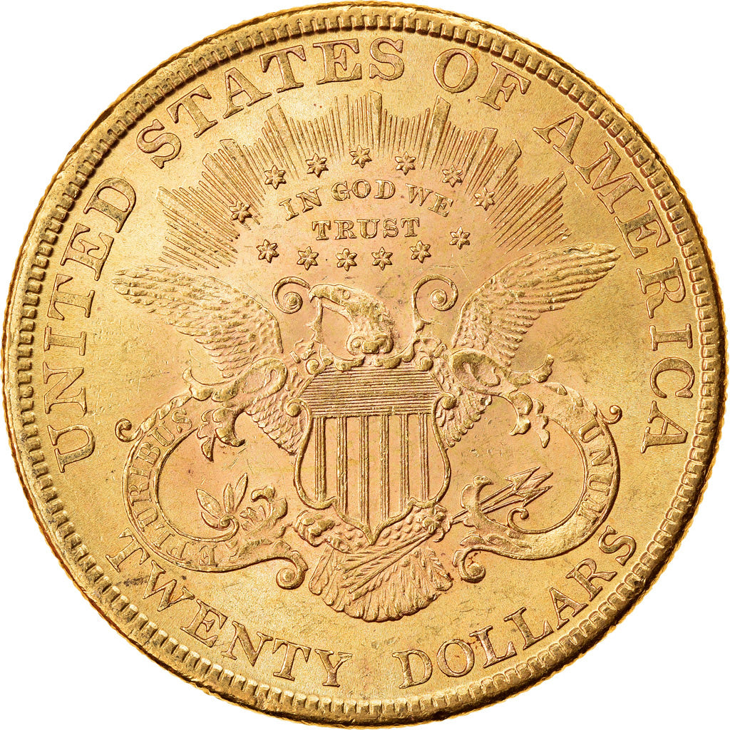 Moneta, USA, Liberty Head, $20, Double Eagle, 1895, U.S. Mint, Philadelphia