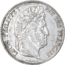 Coin, France, Louis-Philippe, 5 Francs, 1832, Paris, EF(40-45), Silver