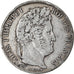 Coin, France, Louis-Philippe, 5 Francs, 1838, Rouen, VF(20-25), Silver