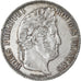 Coin, France, Louis-Philippe, 5 Francs, 1843, Rouen, EF(40-45), Silver