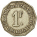 France, 1 Franc, EF(40-45), Maillechort, Elie #30.5, 2.49
