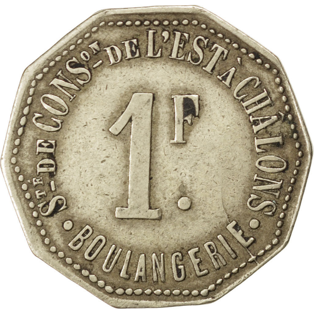 France, 1 Franc, EF(40-45), Maillechort, Elie #30.5, 2.49