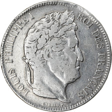 Coin, France, Louis-Philippe, 5 Francs, 1832, Limoges, VF(20-25), Silver