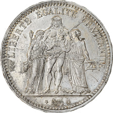 Münze, Frankreich, Hercule, 5 Francs, 1848, Paris, VZ, Silber, KM:756.1