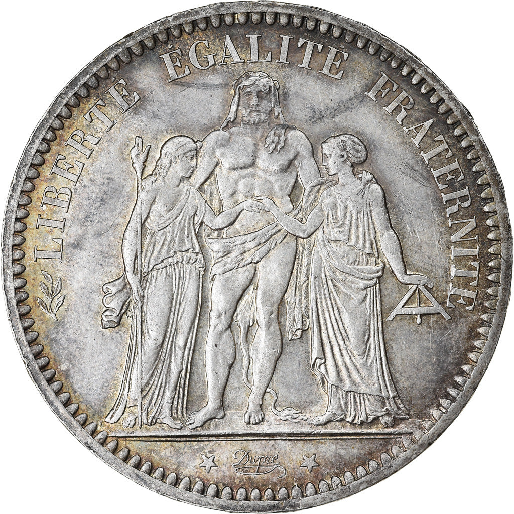 Coin, France, Hercule, 5 Francs, 1873, Paris, AU(55-58), Silver, KM:820.1