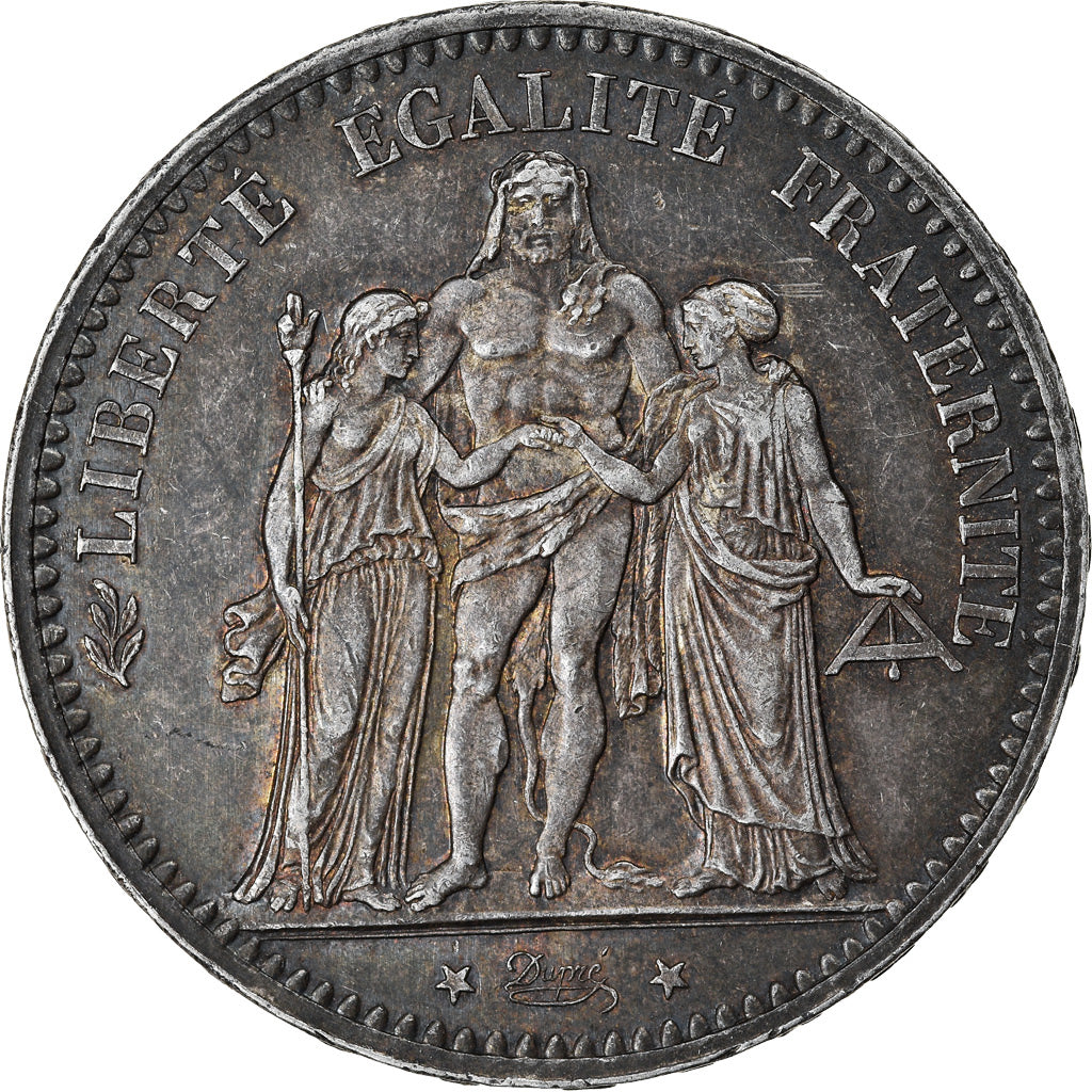 Monnaie, France, Hercule, 5 Francs, 1875, Paris, SUP, Argent, Gadoury:745a