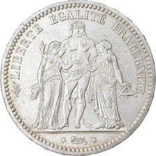 Coin, France, Hercule, 5 Francs, 1873, Paris, MS(60-62), Silver, KM:820.1