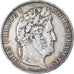 Coin, France, Louis-Philippe, 5 Francs, 1847, Paris, EF(40-45), Silver