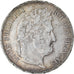 Coin, France, Louis-Philippe, 5 Francs, 1837, Lille, EF(40-45), Silver