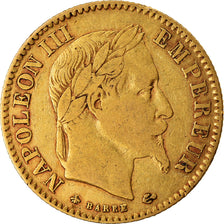 Moneta, Francia, Napoleon III, Napoléon III, 10 Francs, 1868, Paris, BB, Oro