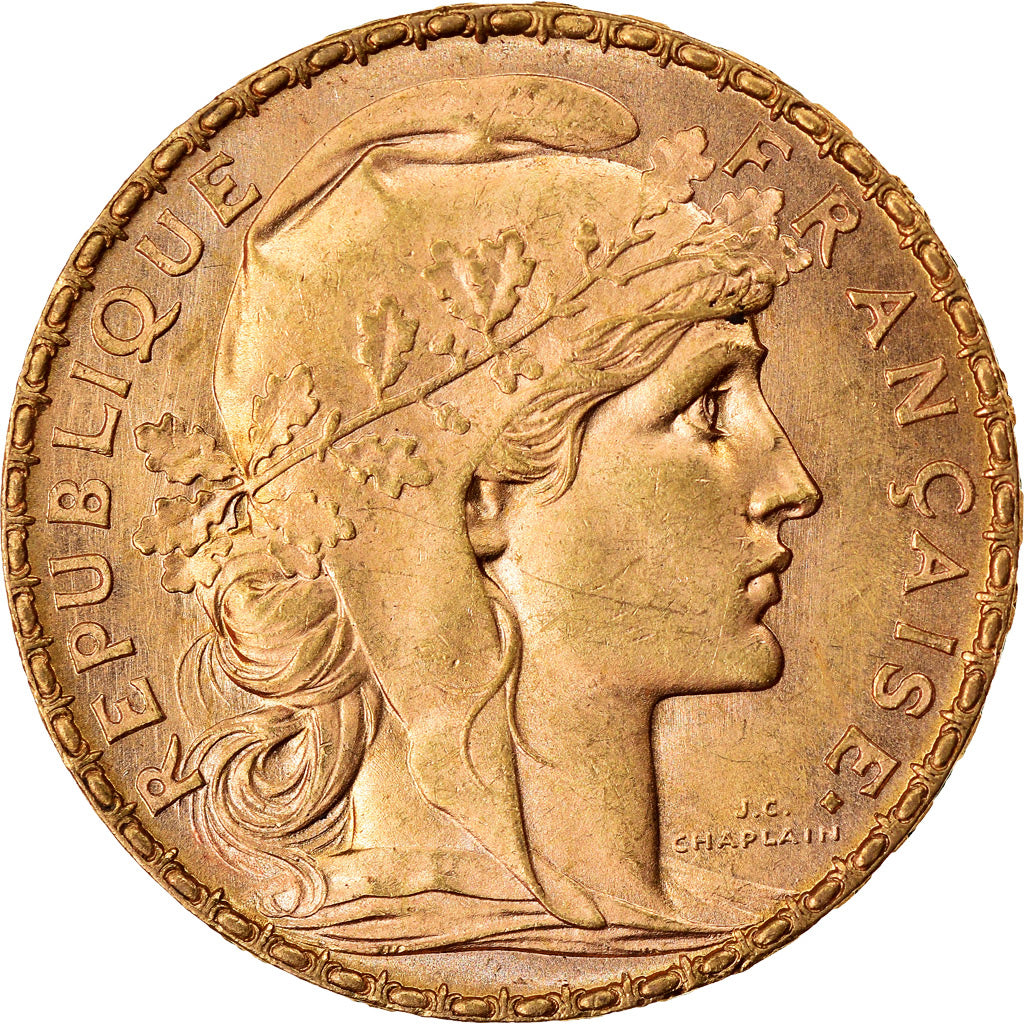 Münze, Frankreich, Marianne, 20 Francs, 1904, Paris, UNZ, Gold, KM:847