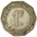 Moneta, Francja, 1 Franc, EF(40-45), Melchior, Elie:30.5var